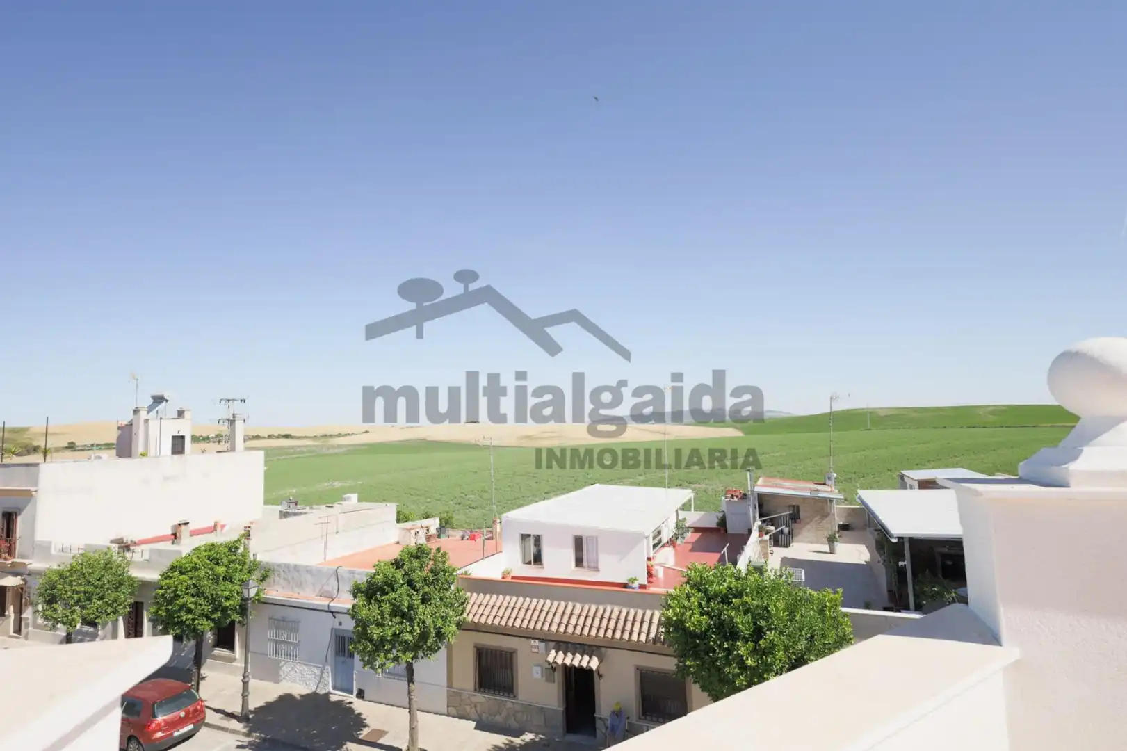 Vista exterior de Casa o chalet en venta en Arcos de la Frontera con Aire acondicionado, Terraza y Trastero