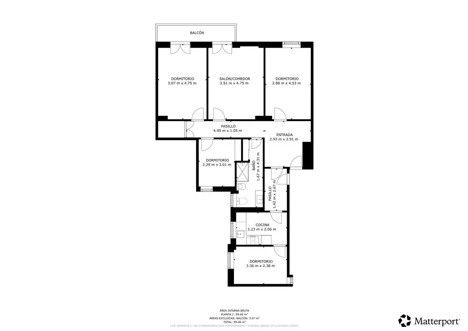 Flat for sale in Salamanca  with Heating, Parquet flooring and Storage room