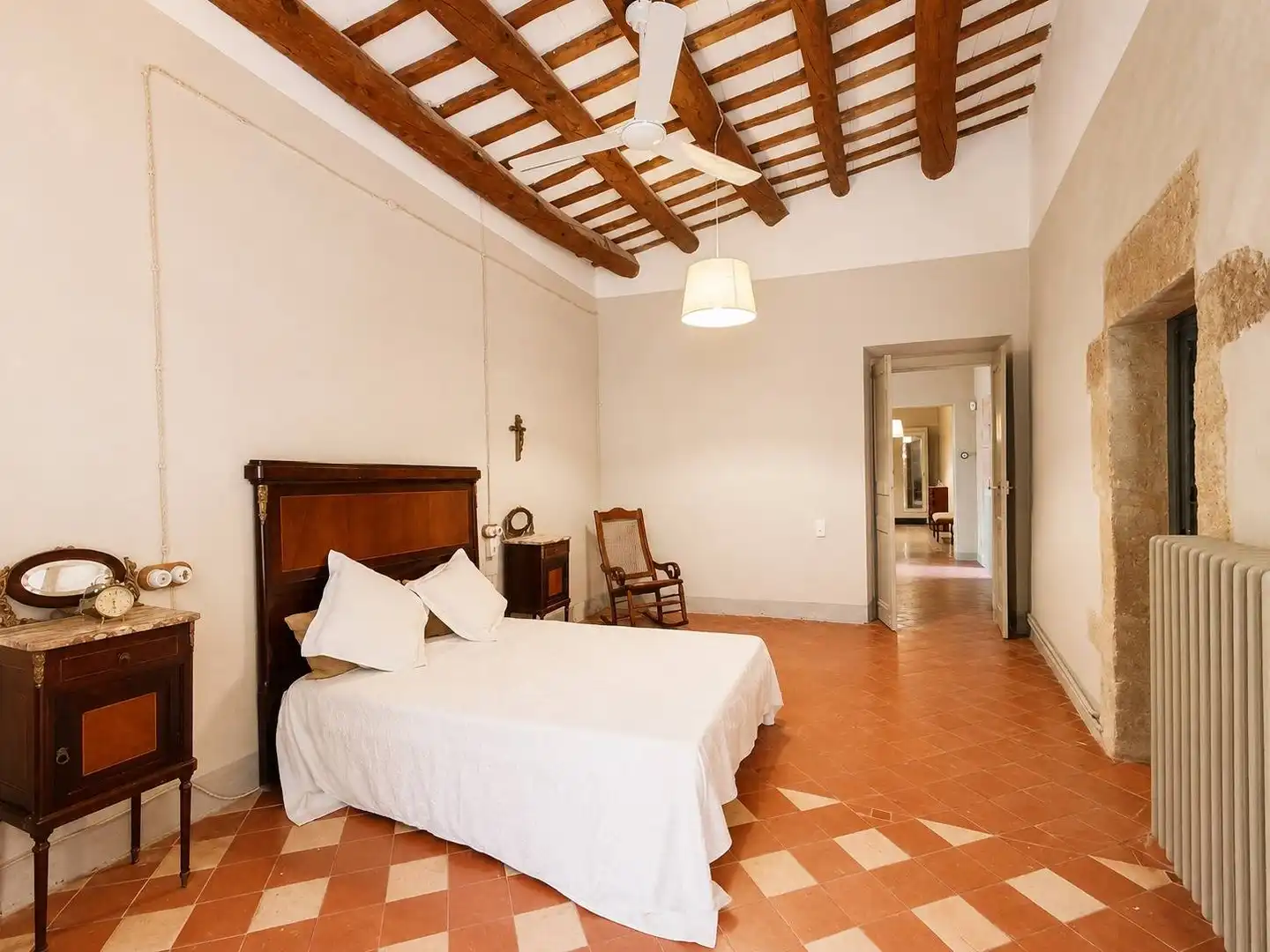 Schlafzimmer von Country house zum Verkauf in Forallac mit Heizung, Privatgarten und Terrasse