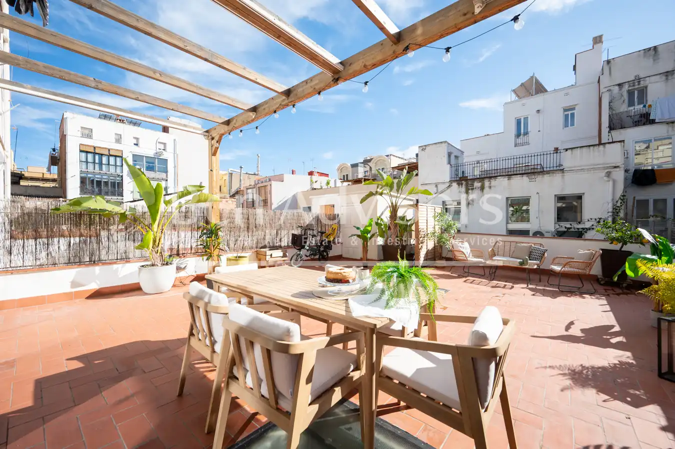 Terrace of Flat for sale in Barcelona  with Air Conditioner, Heating and Parquet flooring