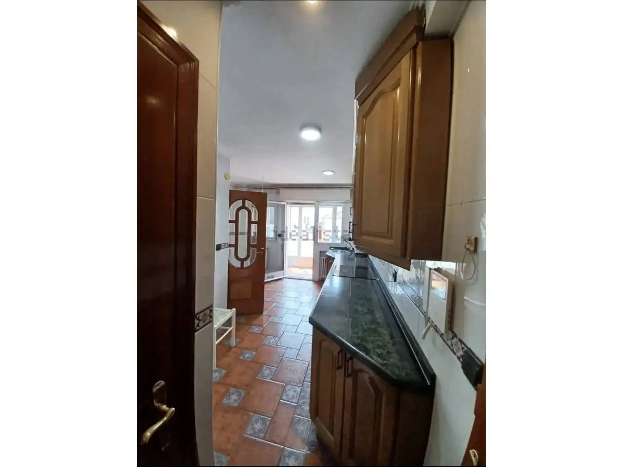 Kitchen of Flat for rent in Gijón   with Terrace and Storage room