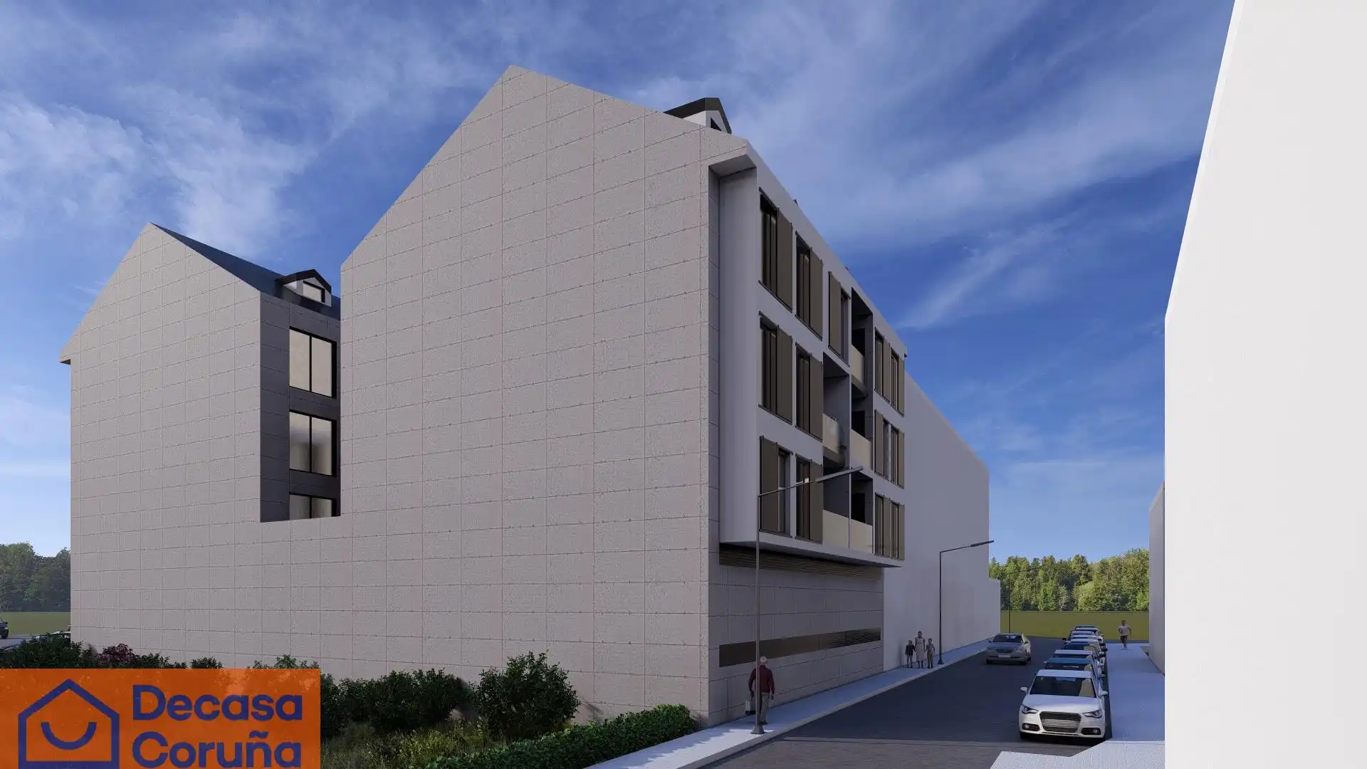 Vista exterior de Piso en venta en Arteixo con Calefacción, Terraza y Trastero