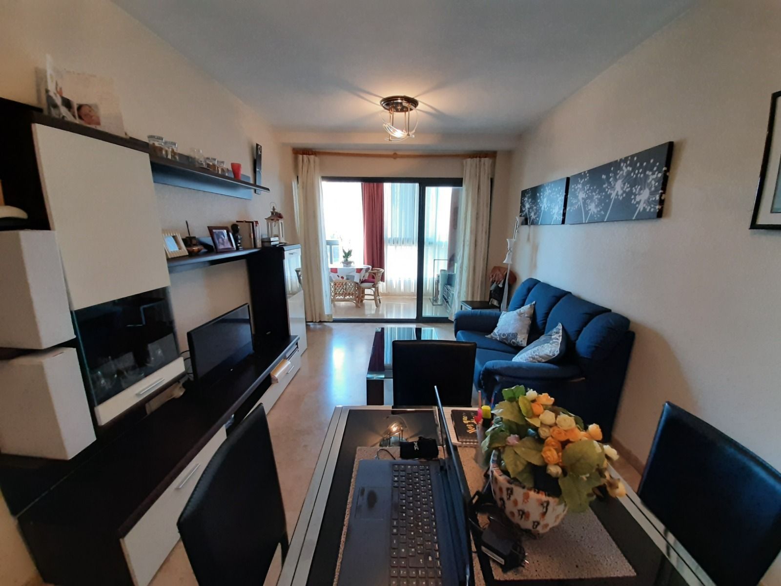 Sala de estar de Apartamento en venta en Benidorm con Aire acondicionado, Calefacción y Terraza