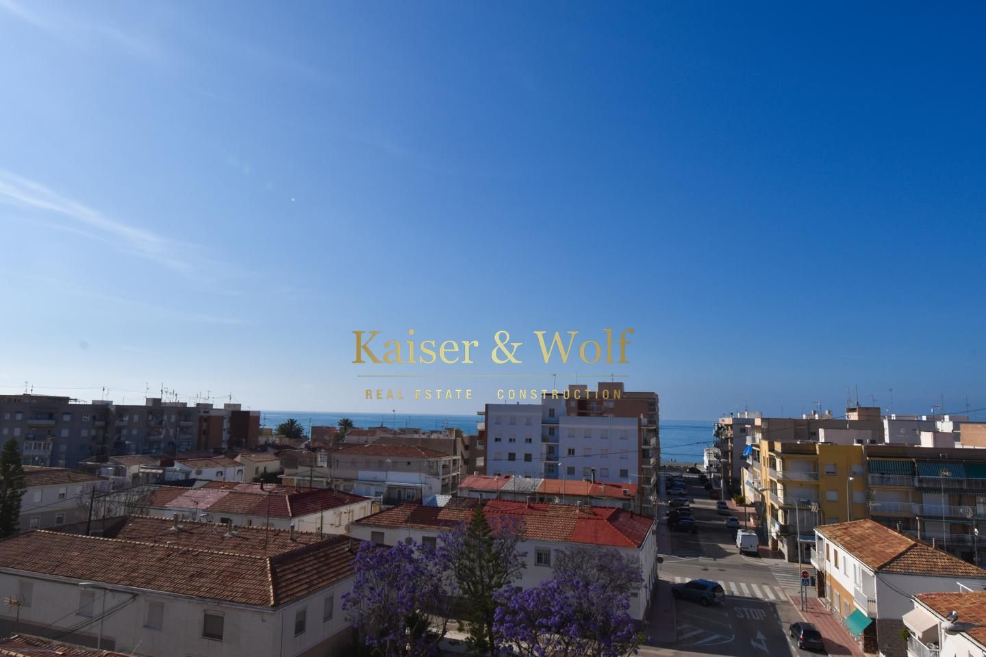 Exterior view of Flat for sale in Santa Pola  with Air Conditioner and Terrace