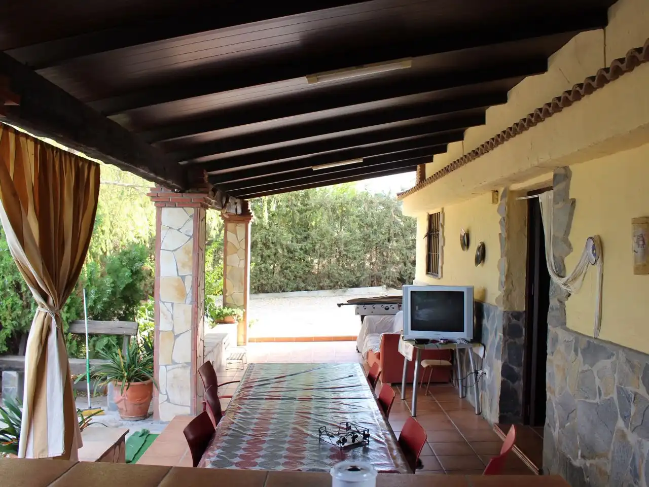 Terrassa de Casa o xalet de lloguer en Alhaurín El Grande amb Aire condicionat, Terrassa i Piscina