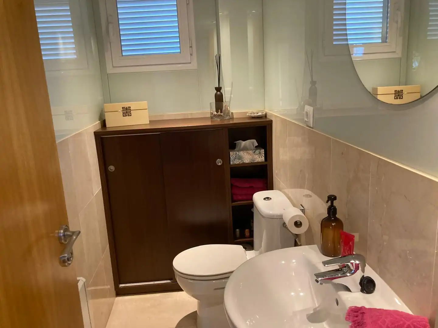 Baño de Casa adosada en venta en La Nucia con Aire acondicionado, Jardín privado y Terraza