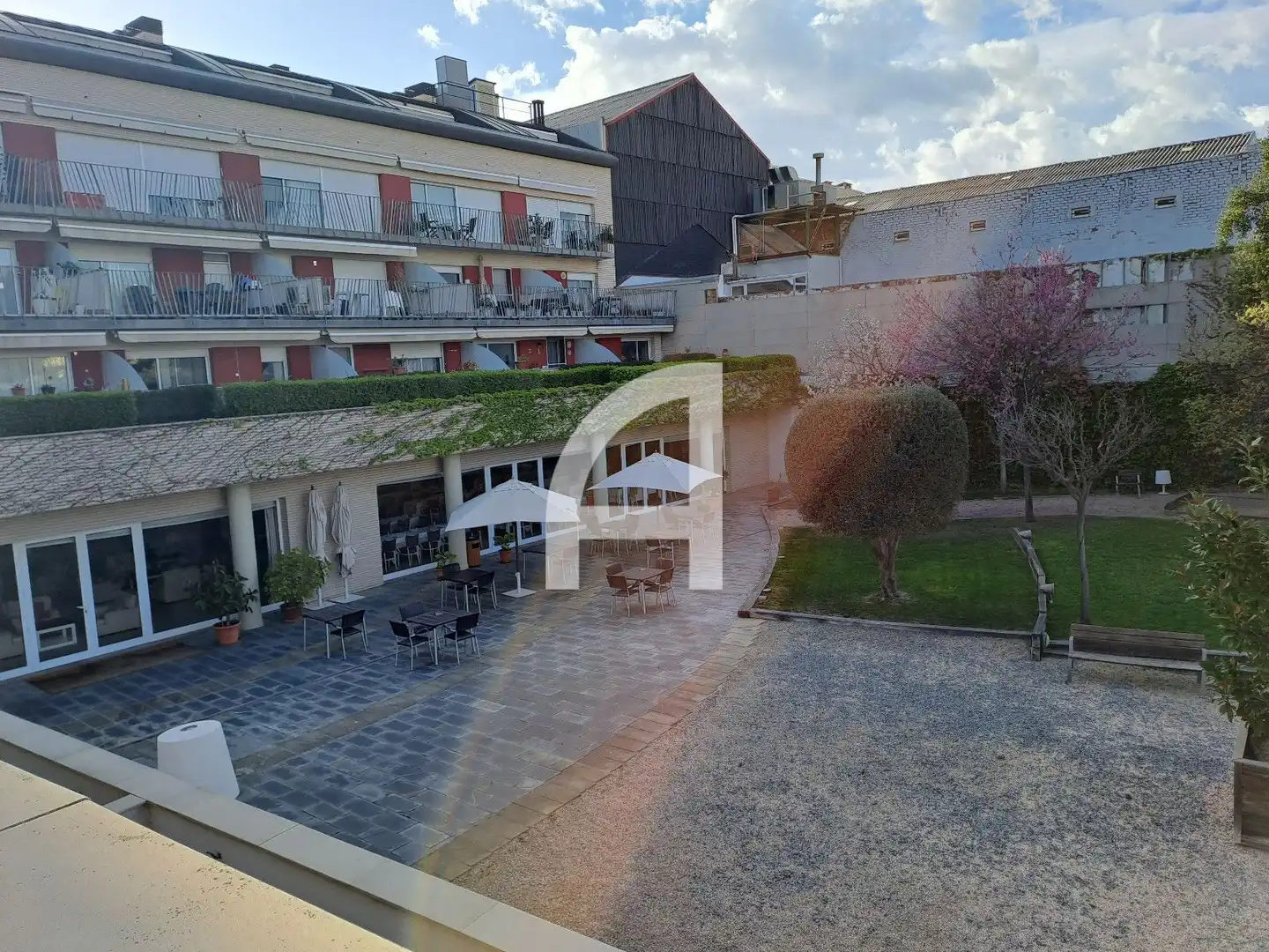 Terrace of Flat for rent in Terrassa  with Air Conditioner, Heating and Terrace