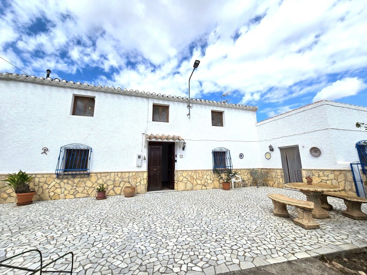 Exterior view of Country house for sale in Albox  with Swimming Pool and Furnished