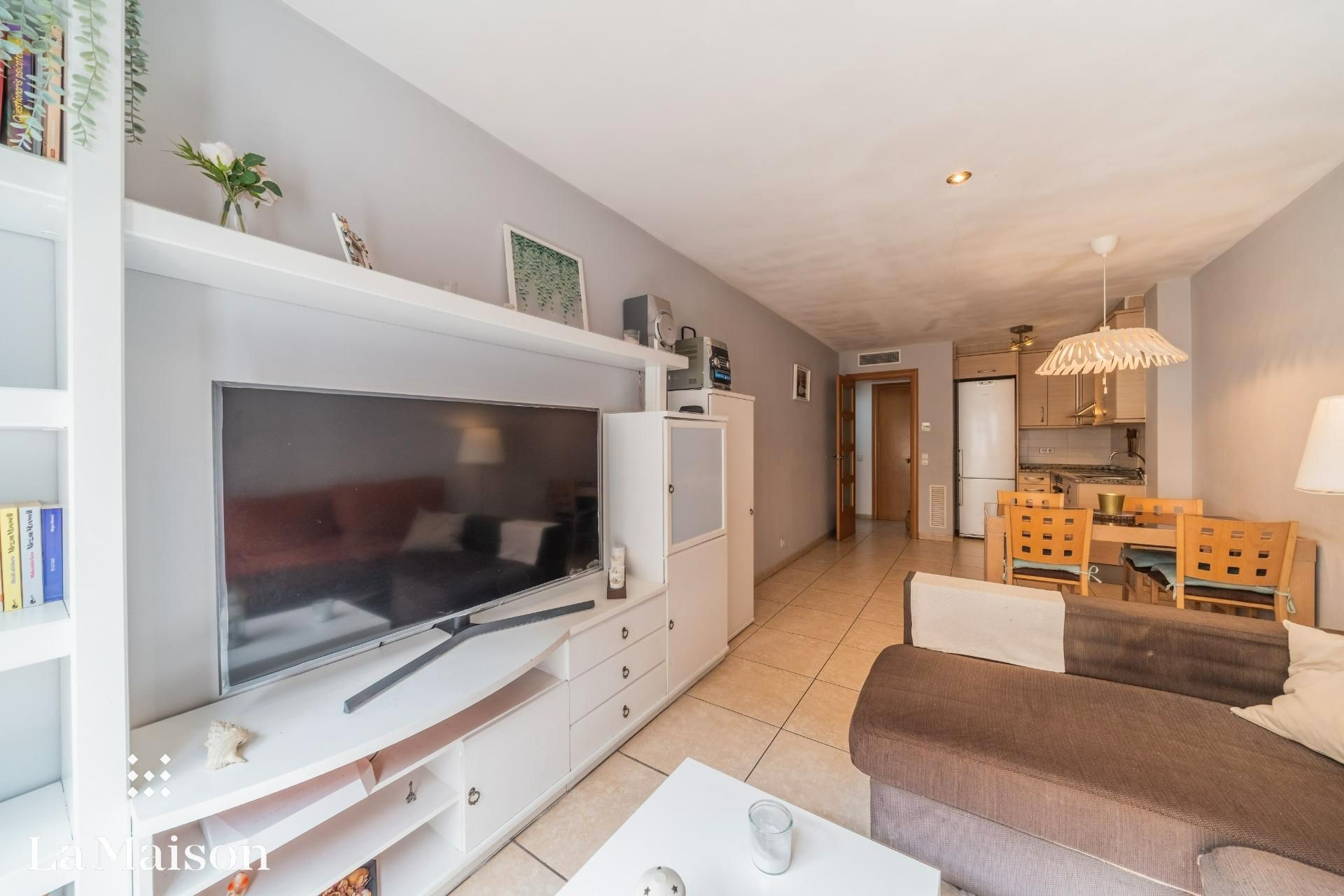 Sala de estar de Piso en venta en Mataró con Aire acondicionado, Calefacción y TV