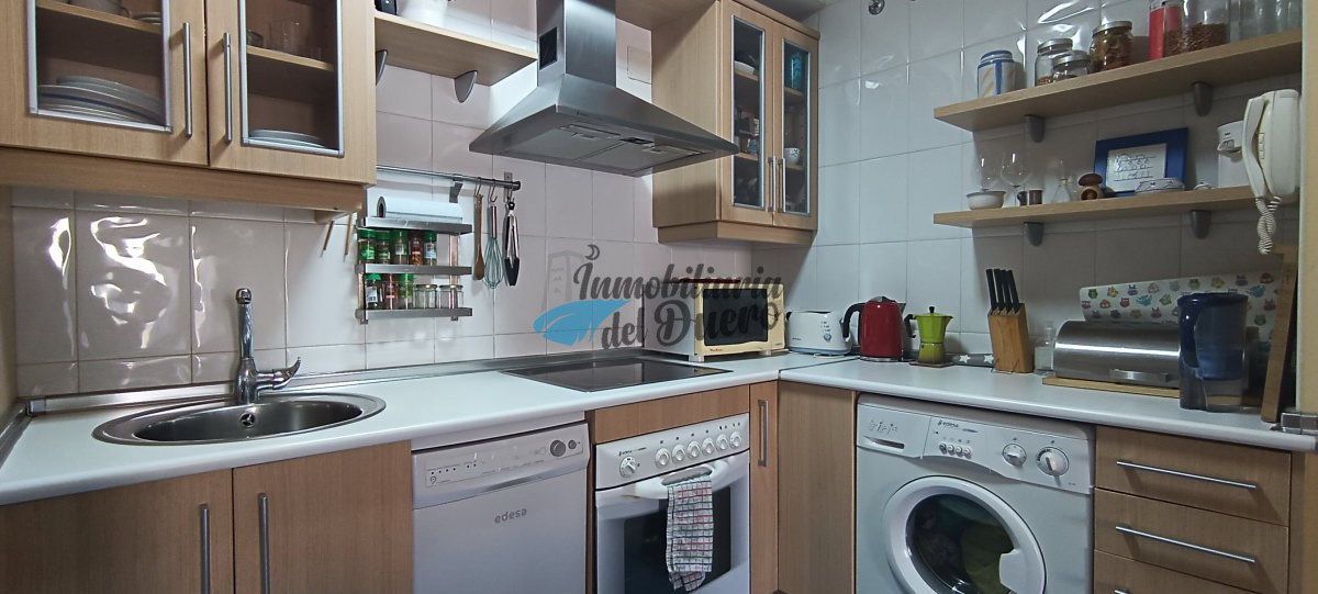 Kitchen of Apartment to rent in Zamora Capital   with Heating, Storage room and Furnished