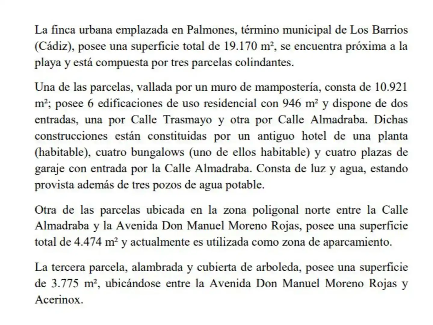 Vista exterior de Finca rústica en venda en Los Barrios amb Jardí privat i Moblat