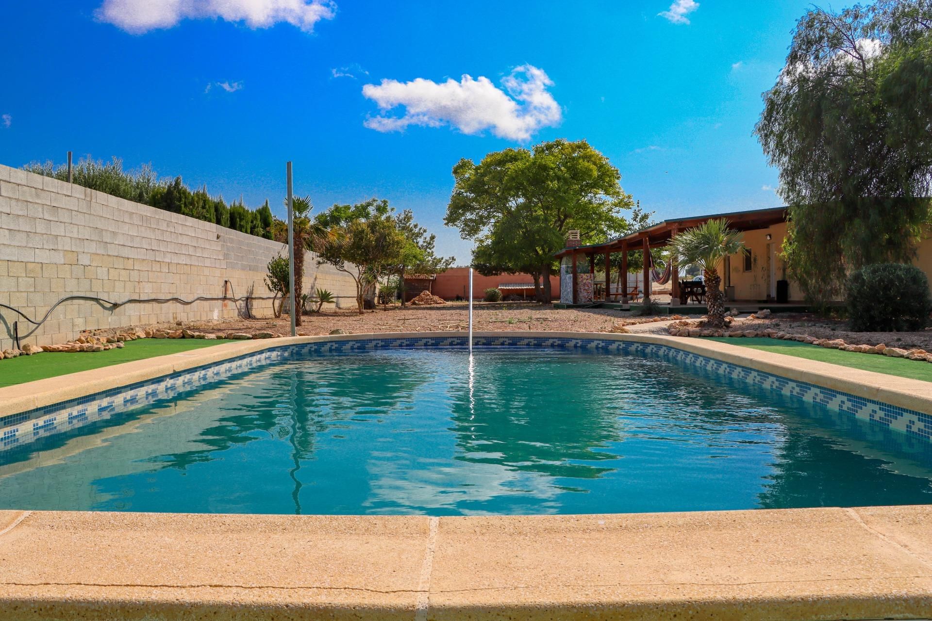 Piscina de Casa o xalet en venda en Torrevieja amb Jardí privat i Piscina comunitària