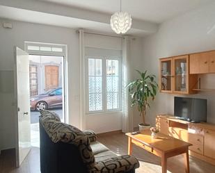 Living room of Single-family semi-detached for sale in  Almería Capital  with Air Conditioner, Heating and Furnished