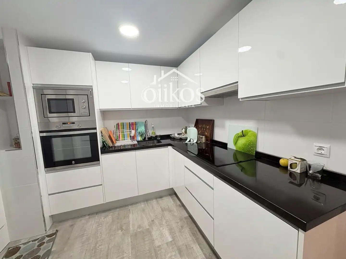 Küche von Wohnung zum Verkauf in Salamanca mit Heizung, Parkett und Balkon