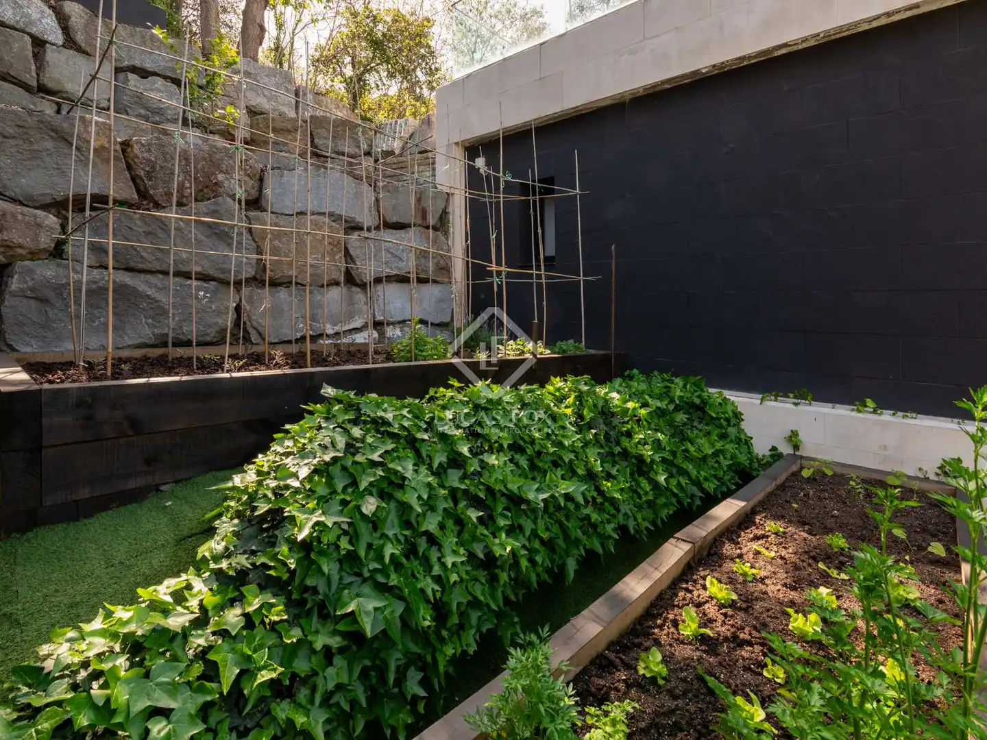 Jardín de Casa o chalet en venta en Sant Cugat del Vallès con Aire acondicionado, Calefacción y Jardín privado