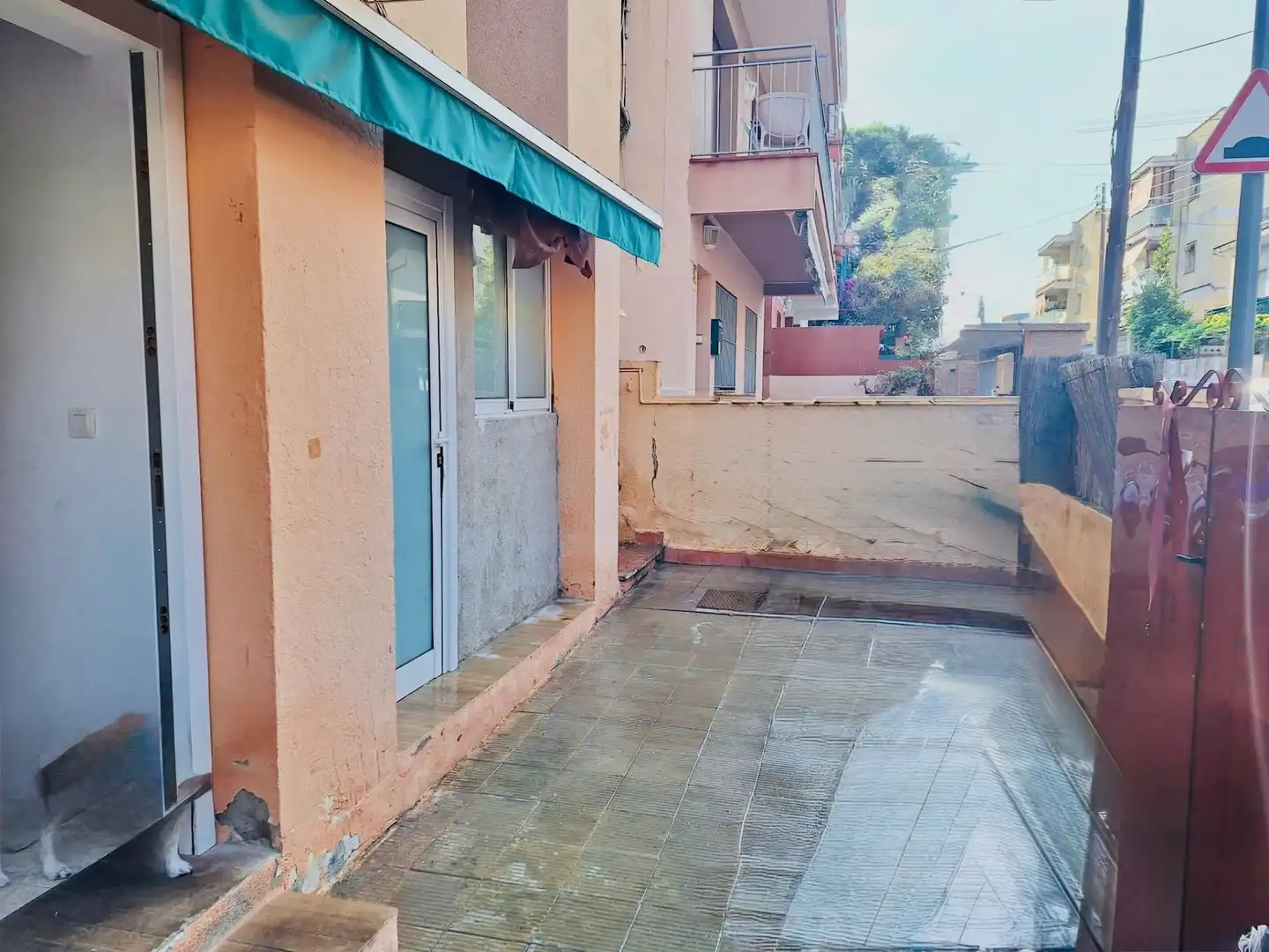Terrasse von Wohnung zum Verkauf in Castelldefels mit Heizung und Privatgarten
