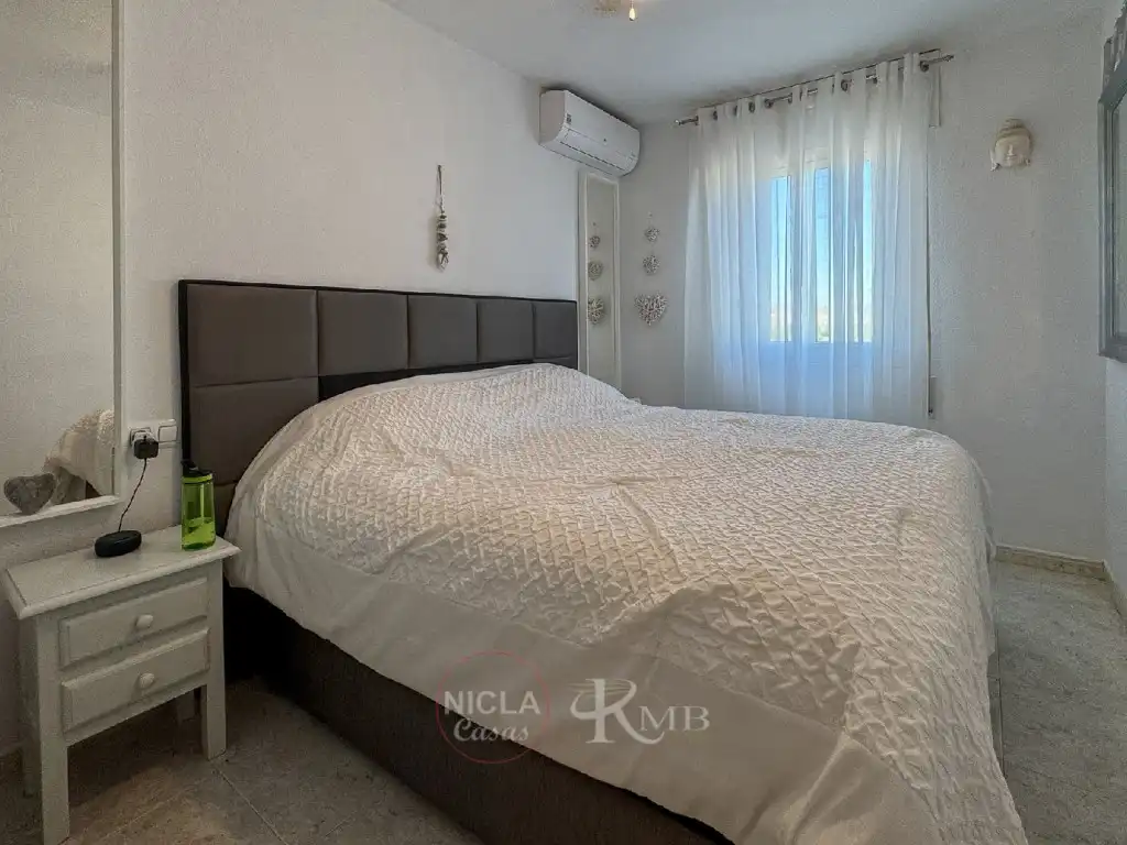 Schlafzimmer von Maisonette zum Verkauf in Vera mit Klimaanlage, Terrasse und Möbliert