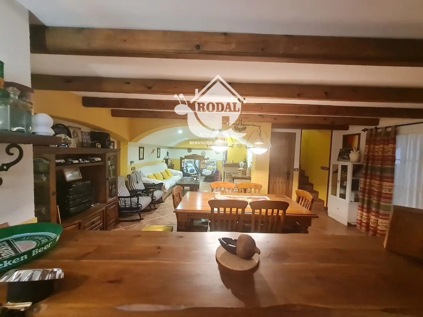 Esszimmer von Einfamilien-Reihenhaus zum Verkauf in Huércal de Almería mit Klimaanlage, Heizung und Terrasse