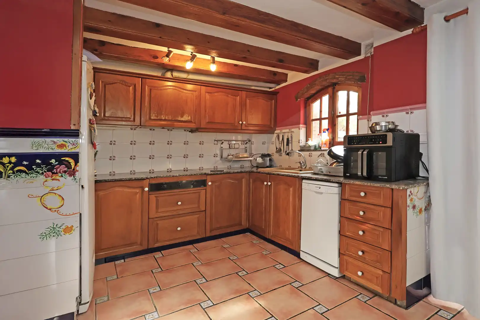 Cuina de Casa o xalet en venda en Esplugues de Llobregat amb Terrassa, Traster i Balcó