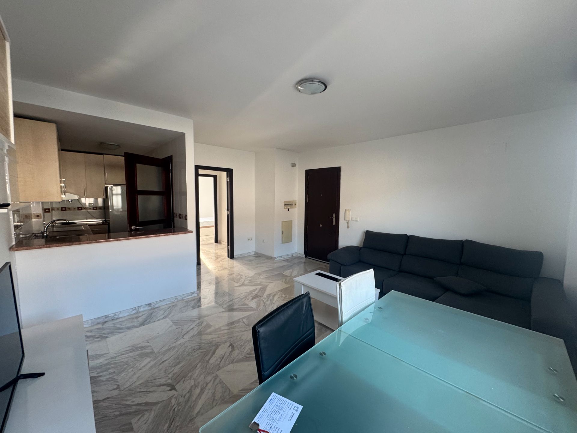 Sala d'estar de Apartament en venda en Albolote amb Aire condicionat, Moblat i Forn