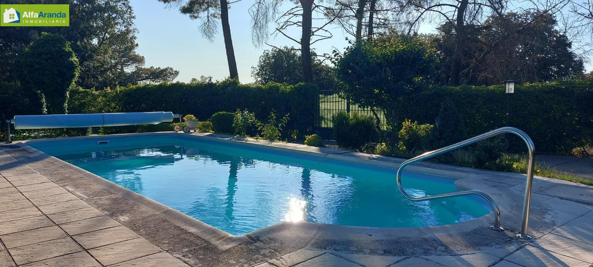 Swimming pool of House or chalet for sale in Aranda de Duero  with Heating, Private garden and Terrace