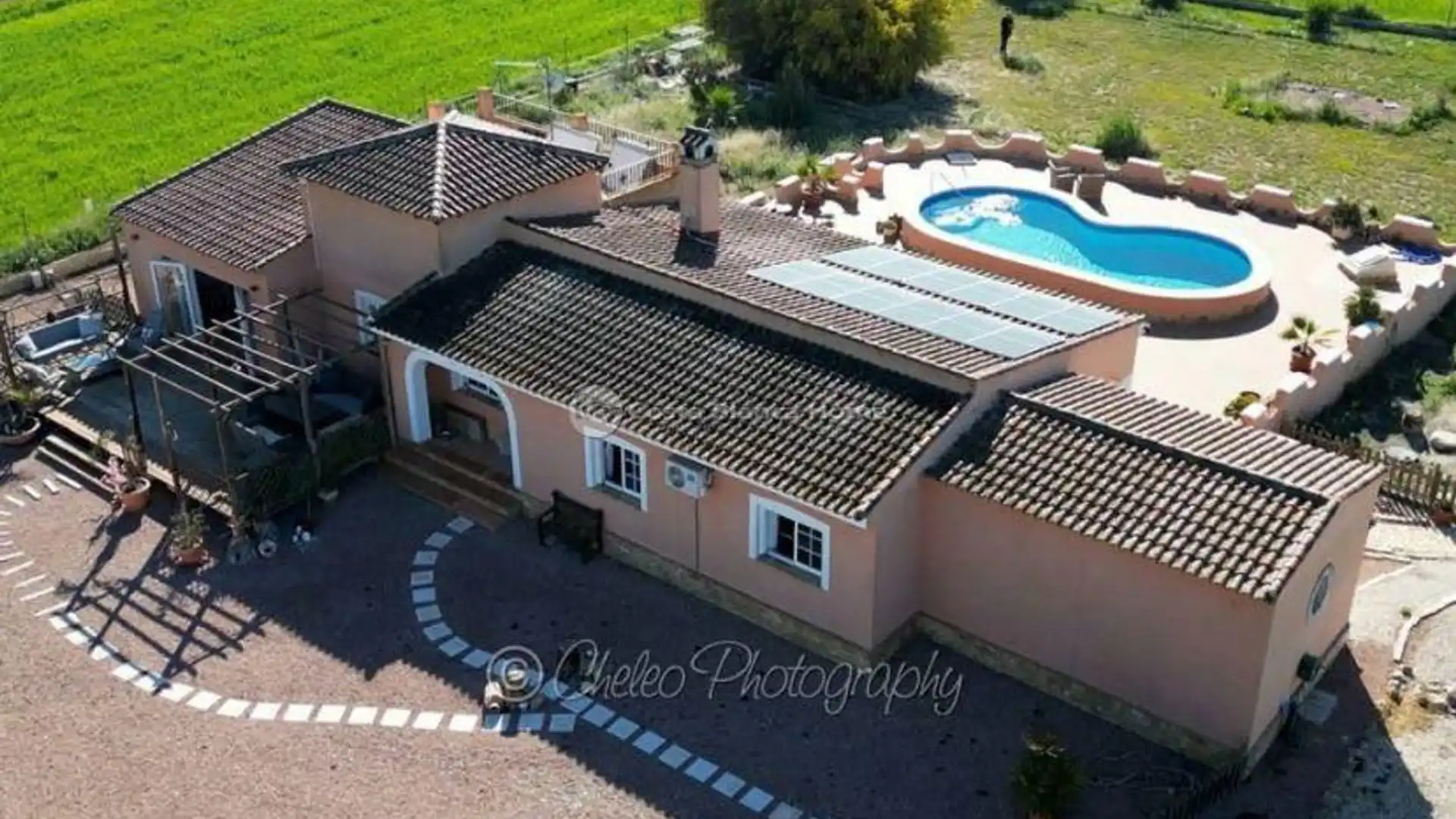 Exterior view of Country homes for sale in Dolores  with Private garden, Terrace and Swimming Pool