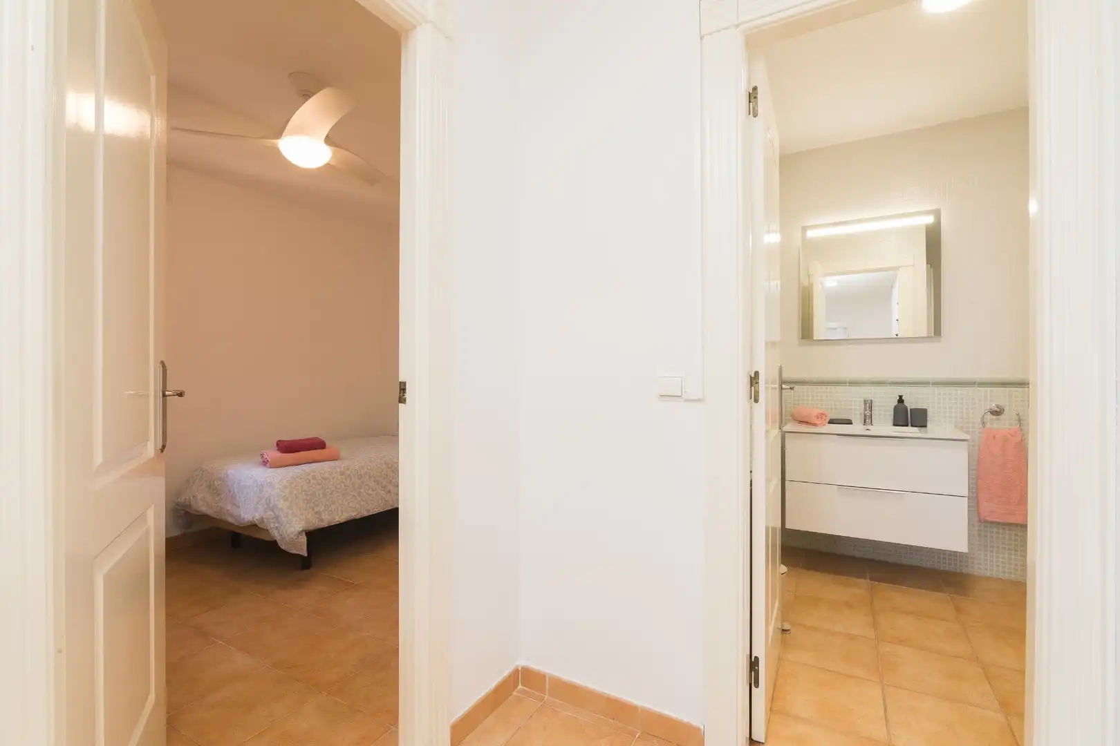 Bedroom of Houses for rent in Santa Pola  with Air Conditioner, Heating and Private garden