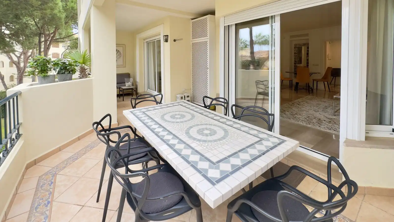 Terrace of Apartments for sale in Marbella  with Air Conditioner, Storage room and Furnished