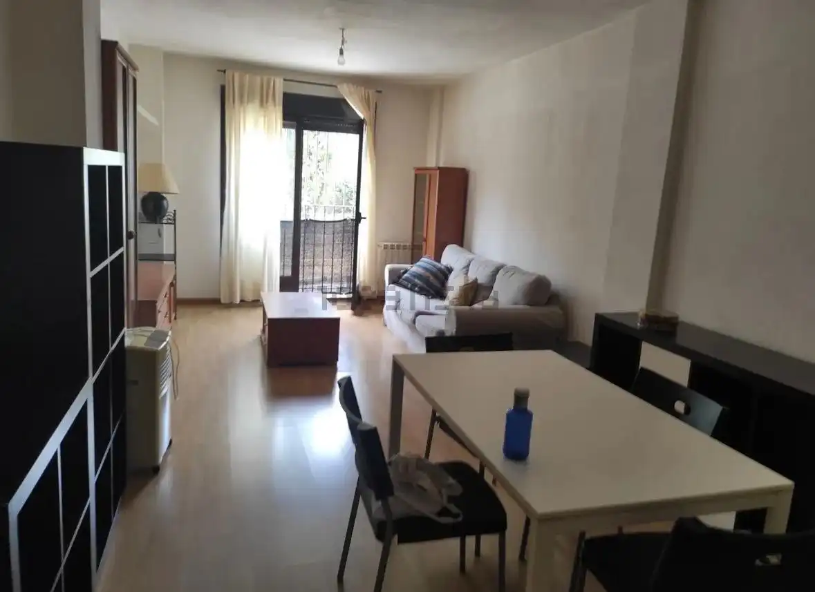 Sala d'estar de Pis en venda en Navalagamella amb Calefacció, Terrassa i Moblat