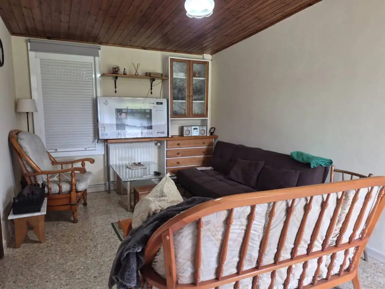 Sala de estar de Casa o chalet en venta en Vilasantar con Calefacción y Jardín privado