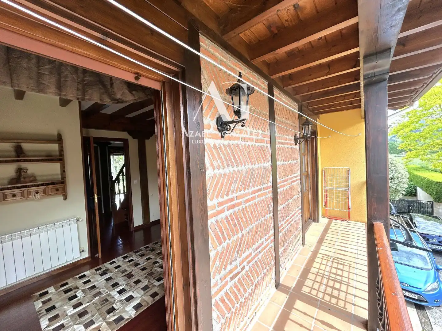 Terraza de Casa adosada en venta en Cabezón de la Sal con Calefacción, Jardín privado y Terraza