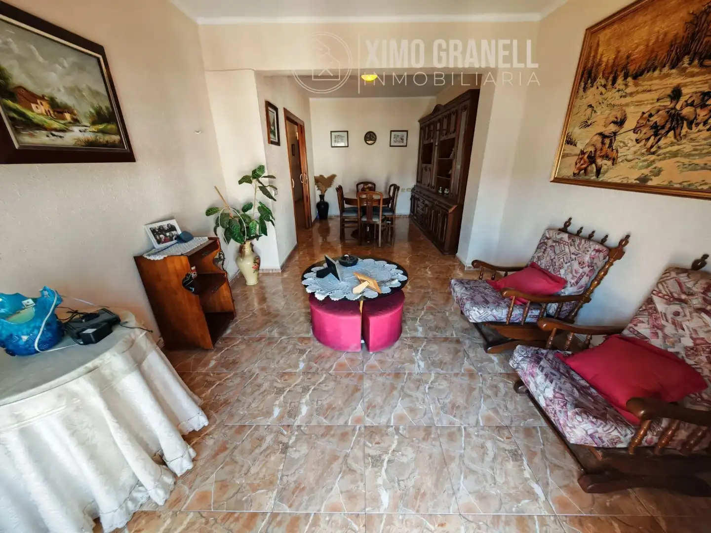 Sala de estar de Piso en venta en La Vall d'Uixó con Trastero