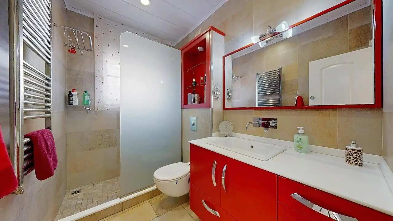 Baño de Casa o chalet en venta en Caldes de Montbui con Aire acondicionado, Calefacción y Jardín privado