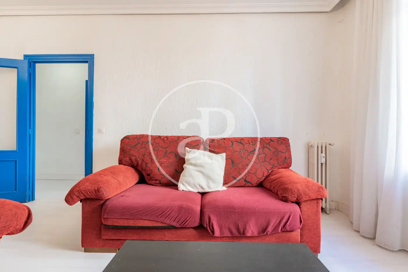 Sala de estar de Piso en venta en Madrid con Calefacción y Amueblado