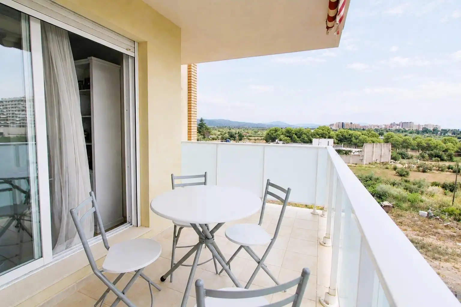 Balcony of Apartments for sale in Oropesa del Mar / Orpesa  with Terrace, Furnished and Community pool