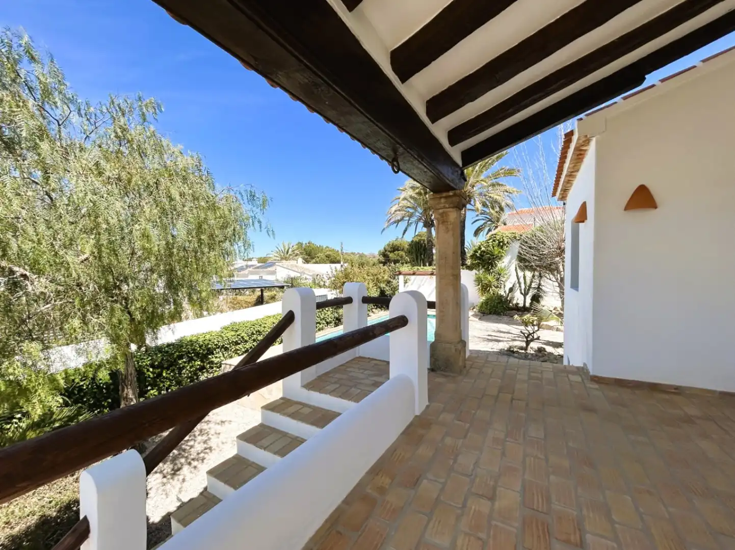 Exterior view of Houses for sale in Jávea / Xàbia  with Air Conditioner, Heating and Terrace