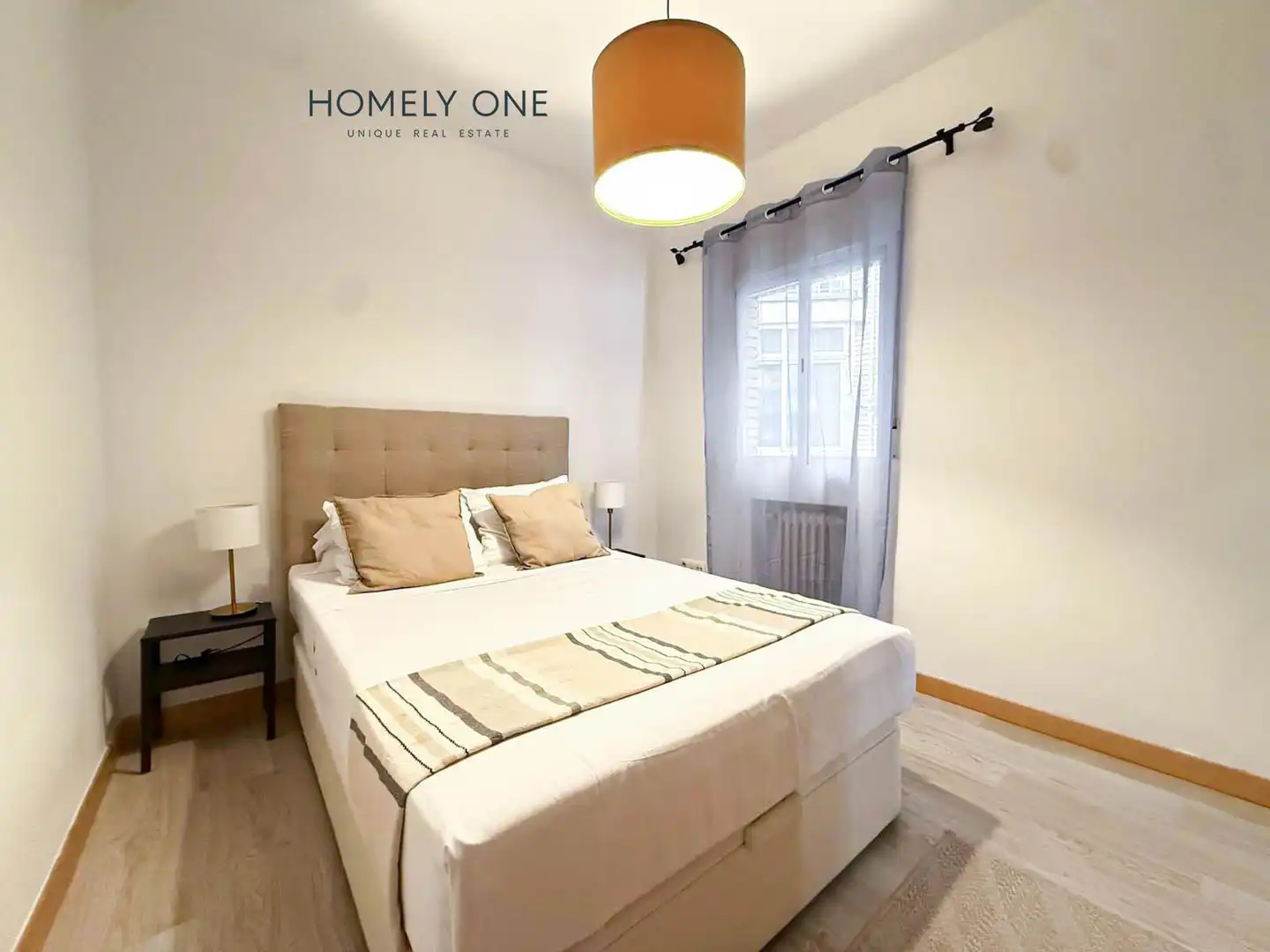 Schlafzimmer von Wohnung zum Verkauf in Madrid mit Klimaanlage, Heizung und Terrasse