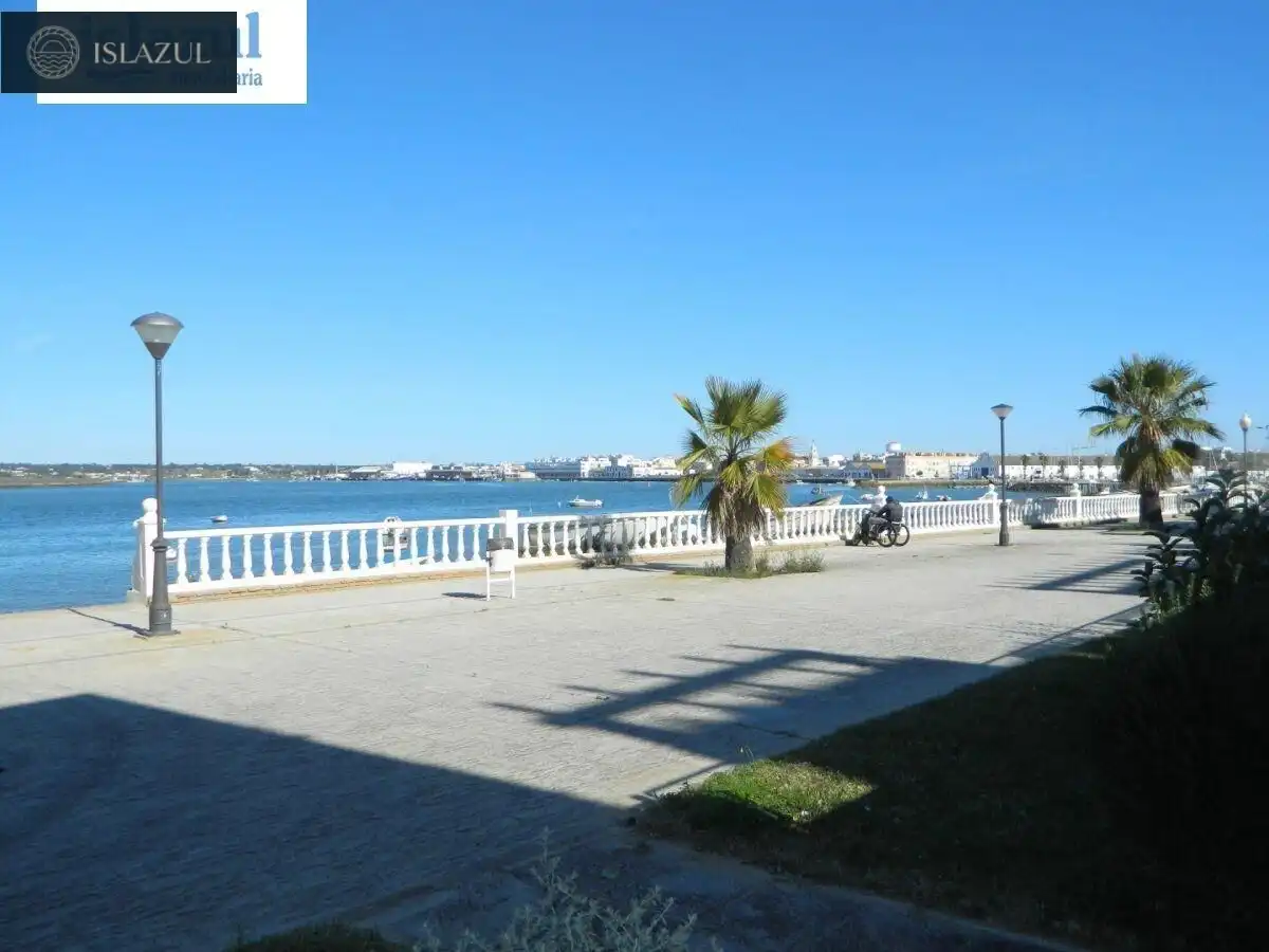 Vista exterior de Casa adosada en venda en Isla Cristina amb Terrassa, Traster i Moblat