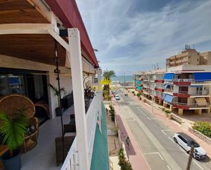 Exterior view of Attic for sale in Santa Pola  with Air Conditioner and Terrace
