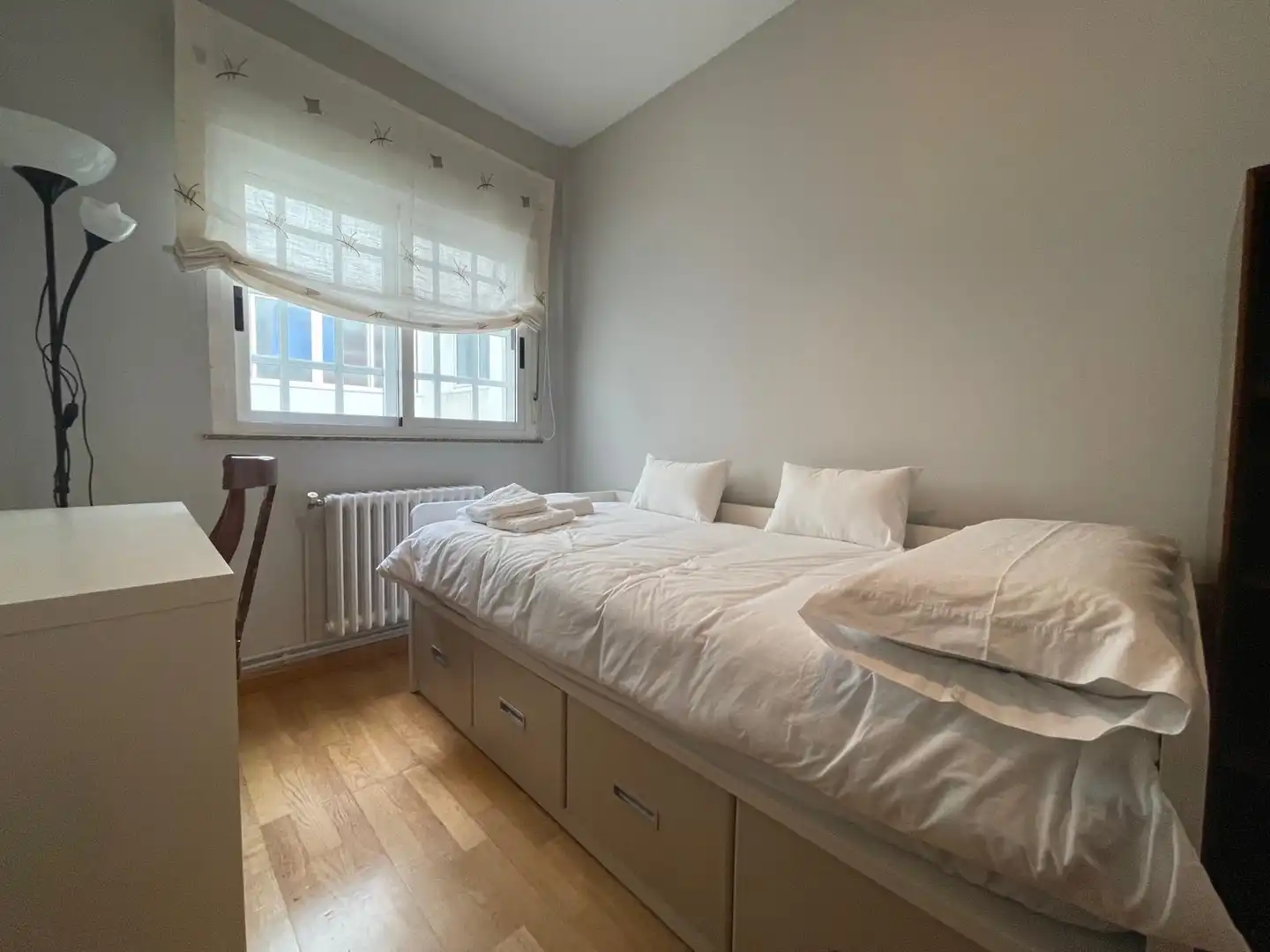 Bedroom of Flat for rent in Lugo  with Heating, Furnished and Oven