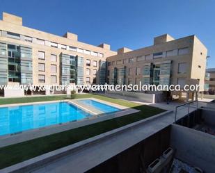 Swimming pool of Flat for sale in Aldeatejada  with Terrace