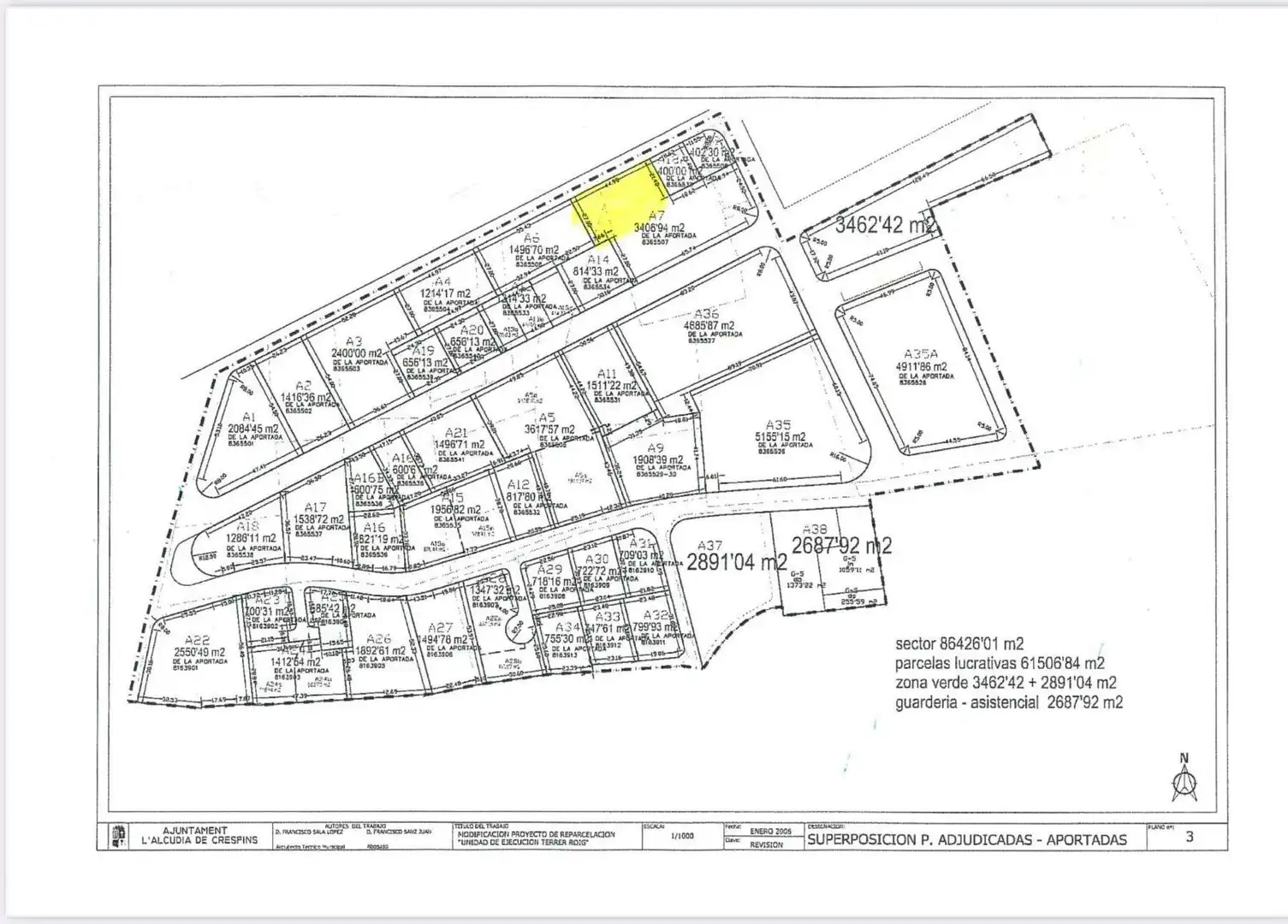 Terreny residencial en venda a L'Alcúdia de Crespins, imagen 3