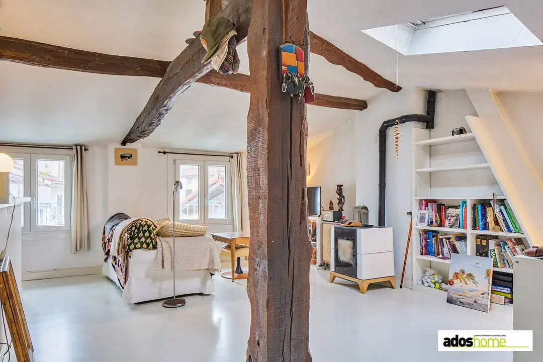 Sala de estar de Ático en venta en Zarautz con Calefacción