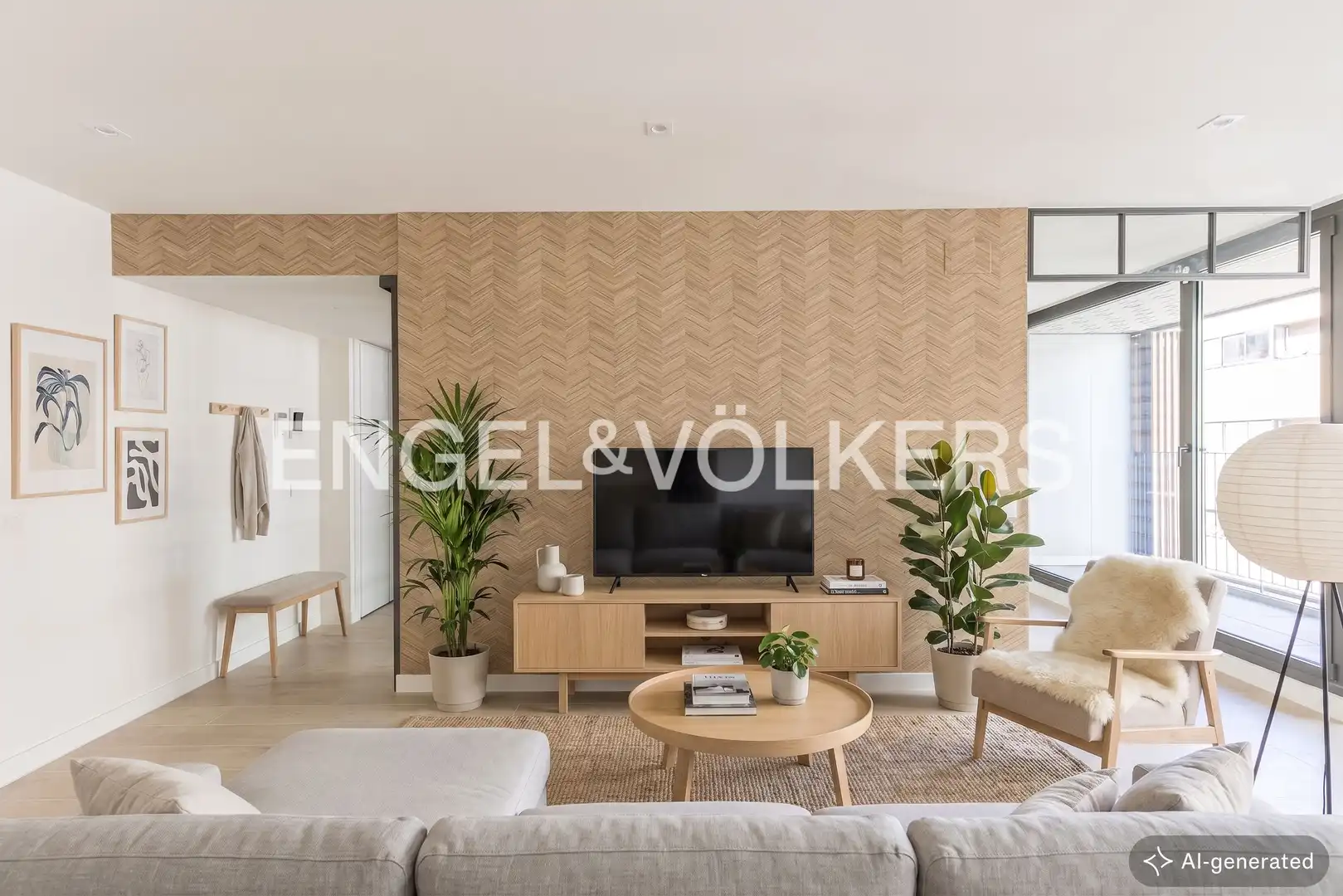 Sala de estar de Piso en venta en Madrid con Aire acondicionado, Calefacción y Jardín privado
