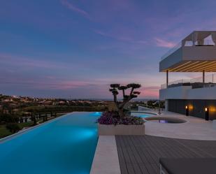 Terrassa de Casa o xalet de lloguer en Benahavís amb Aire condicionat, Terrassa i Piscina