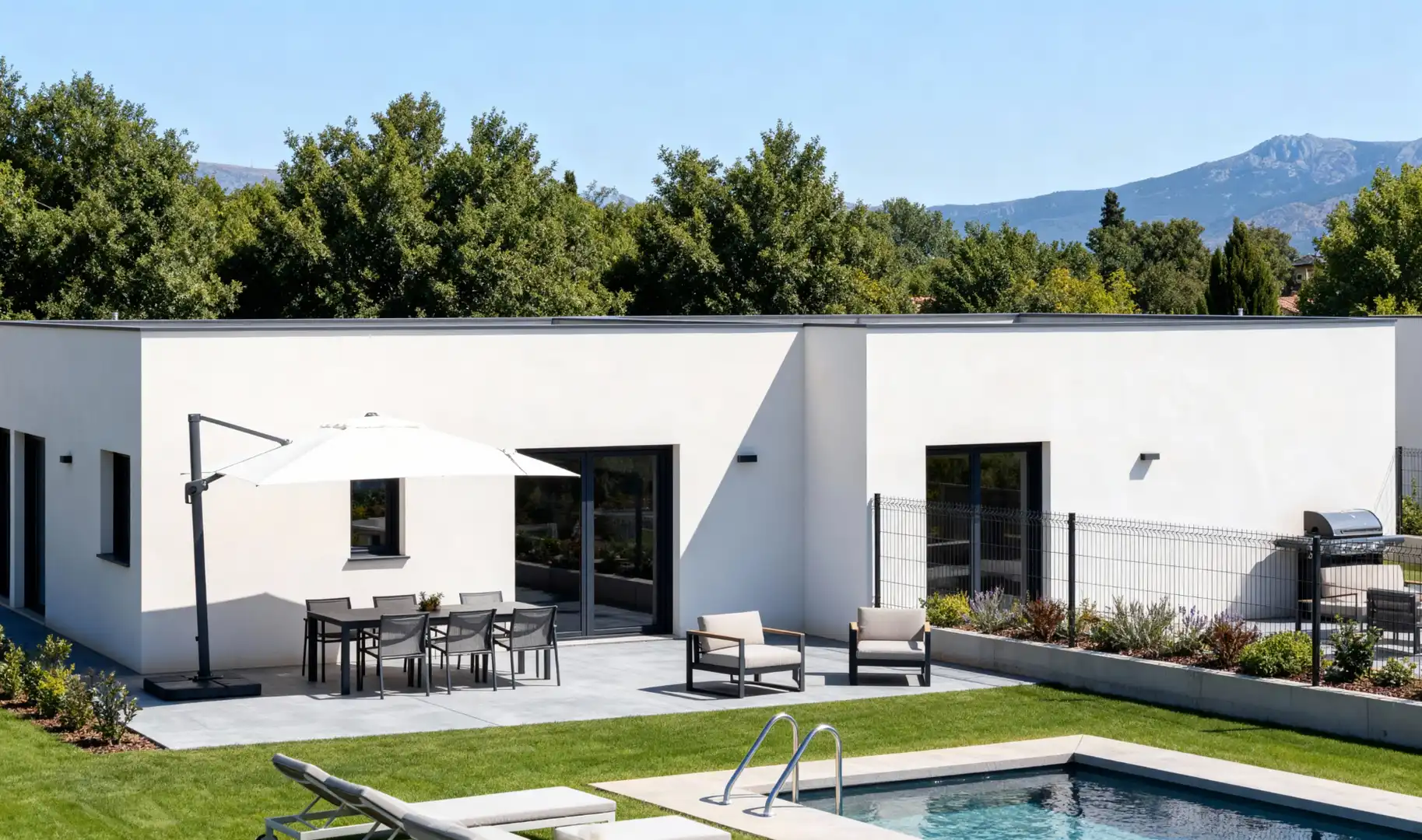 Terraza de Casa adosada en venta en El Espinar con Calefacción, Jardín privado y Terraza