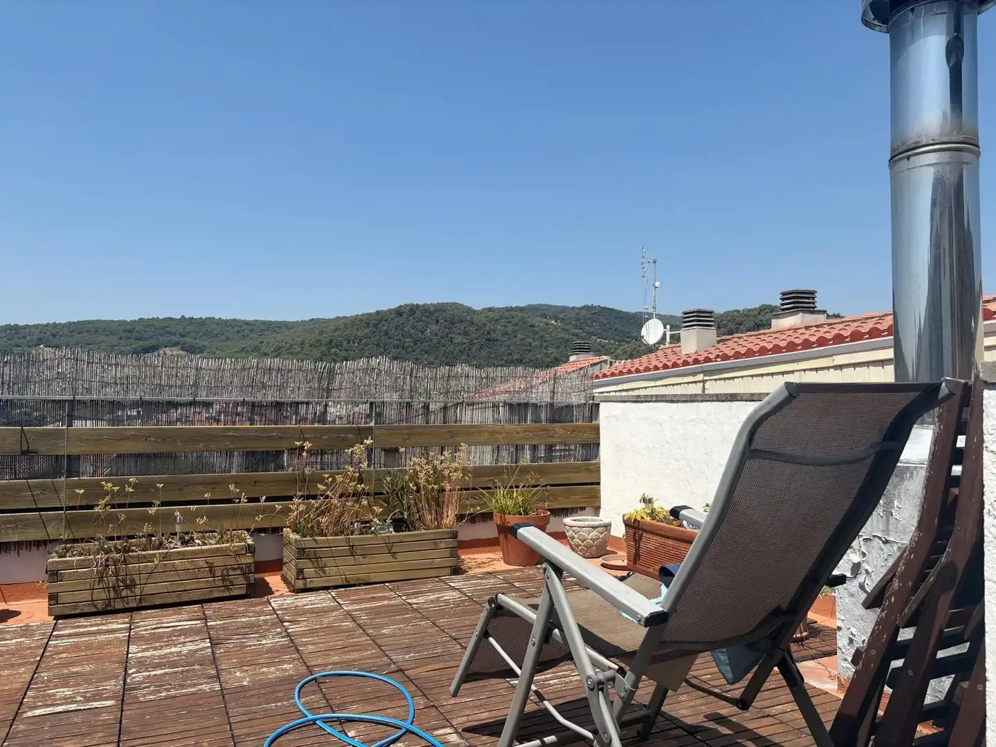 Terrassa de Casa o xalet en venda en La Garriga amb Calefacció, Parquet i Terrassa