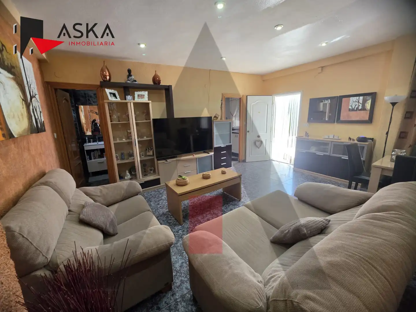 Wohnzimmer von Haus oder Chalet zum Verkauf in Torrent mit Klimaanlage, Terrasse und Schwimmbad