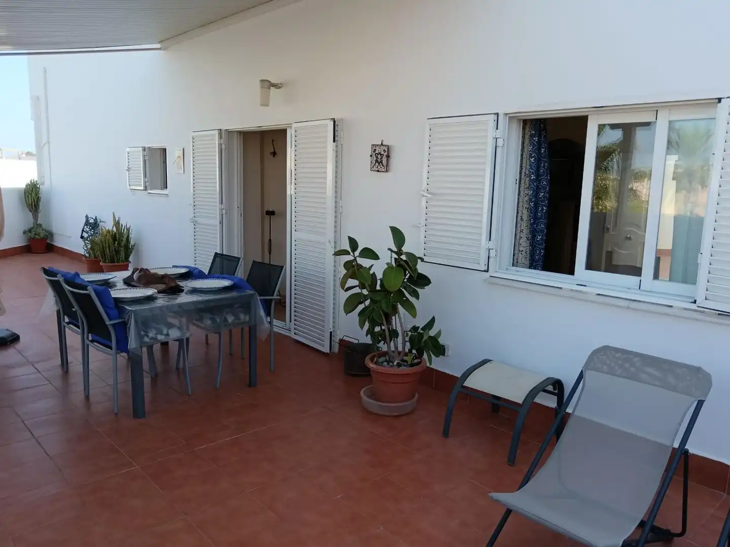 Terrasse von Dachboden zum Verkauf in Vera mit Klimaanlage, Heizung und Terrasse