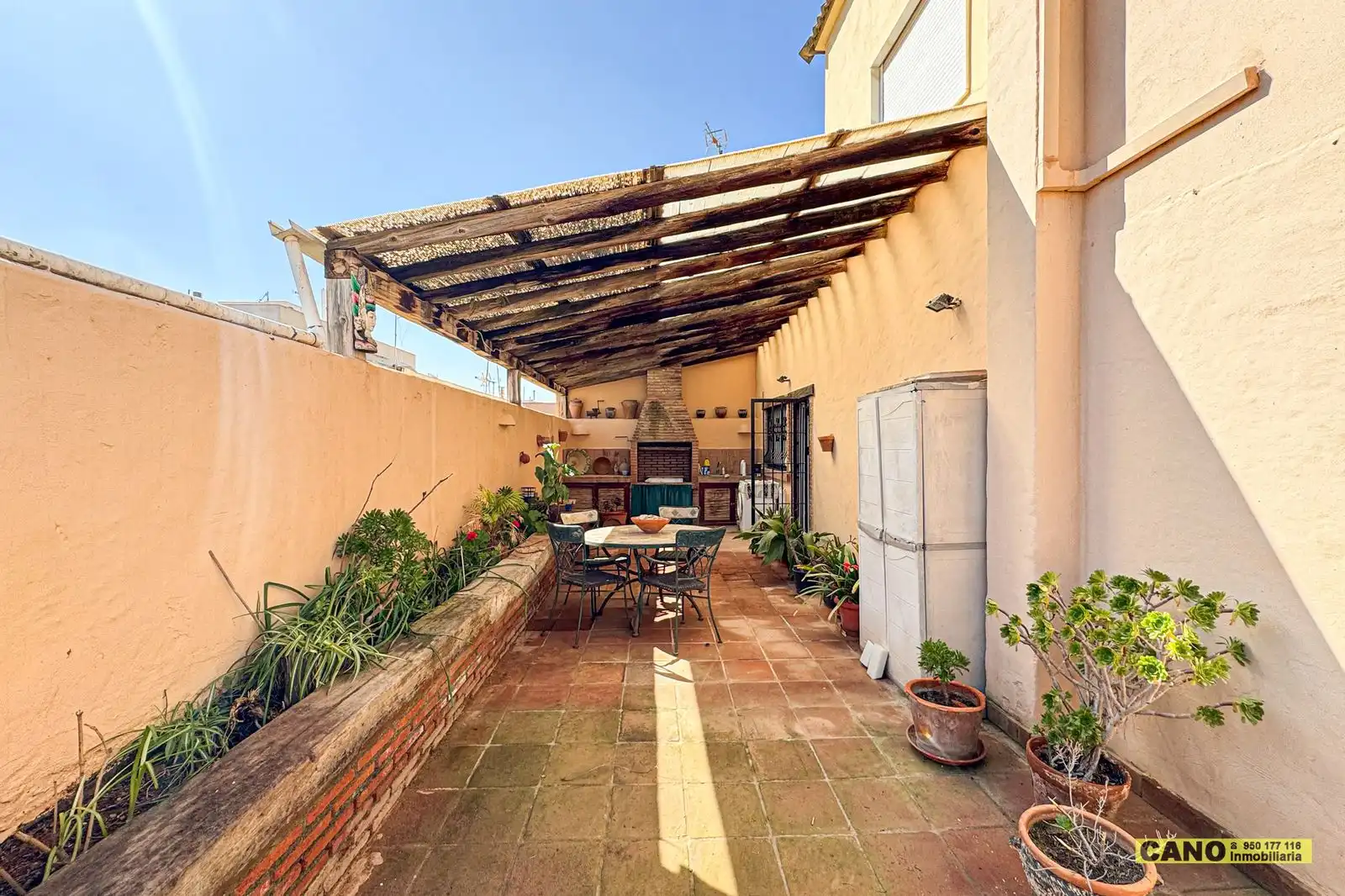 Terrace of Houses for sale in Roquetas de Mar  with Air Conditioner, Heating and Terrace